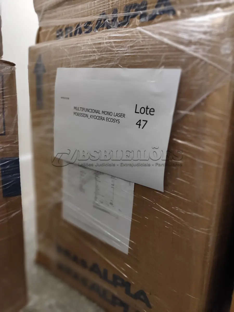 LOTE 047 - 03 MULTIFUNCIONAIS MONO LASERM3655IDN_KYOCERA ECOSYS. (NO ESTADO)