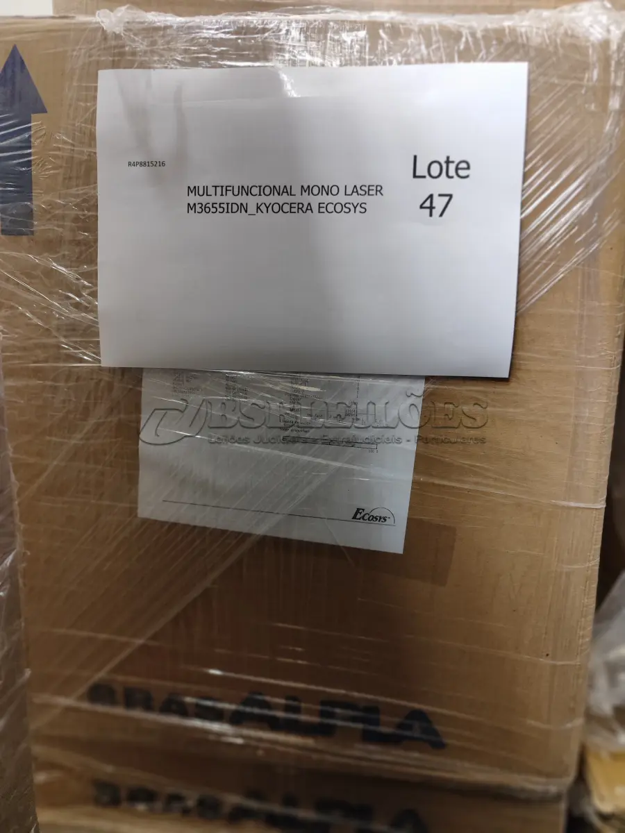 LOTE 047 - 03 MULTIFUNCIONAIS MONO LASERM3655IDN_KYOCERA ECOSYS. (NO ESTADO)