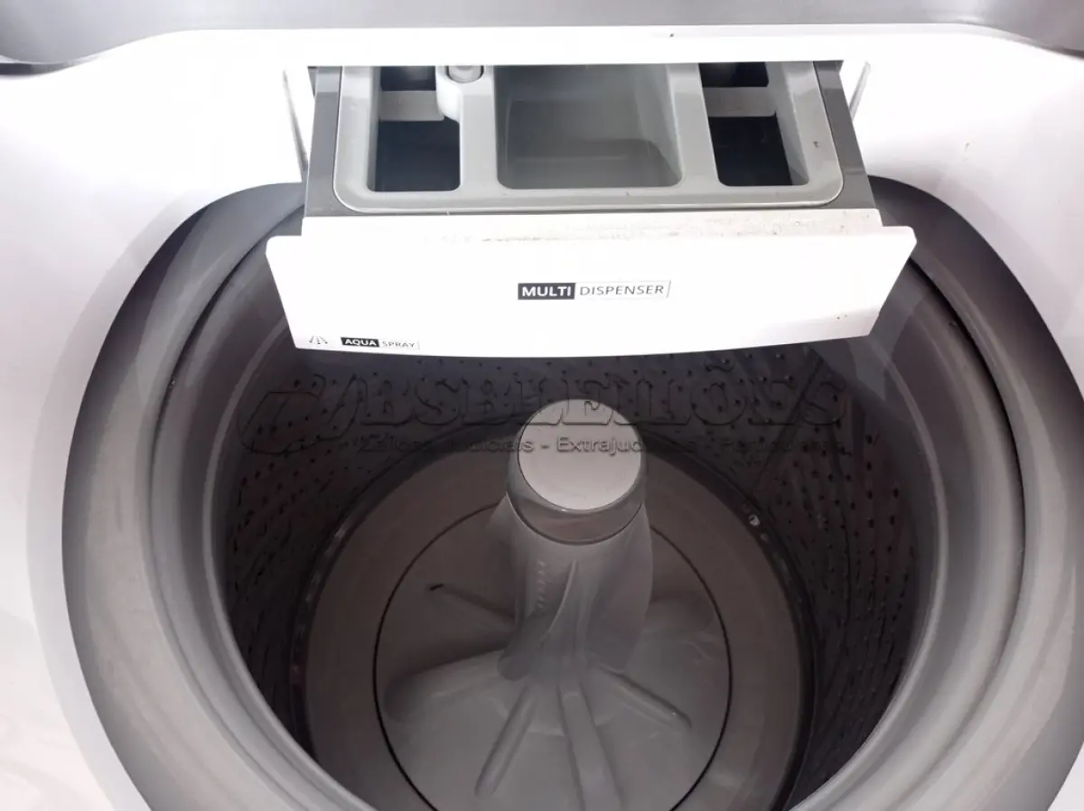 LOTE 064 - 01 MÁQUINA DE LAVAR ROUPAS BRASTEMP 12 KG 127V MODELO:BWR12ABBNA20. (WASHER MACHINE) (NO ESTADO) BH1568S