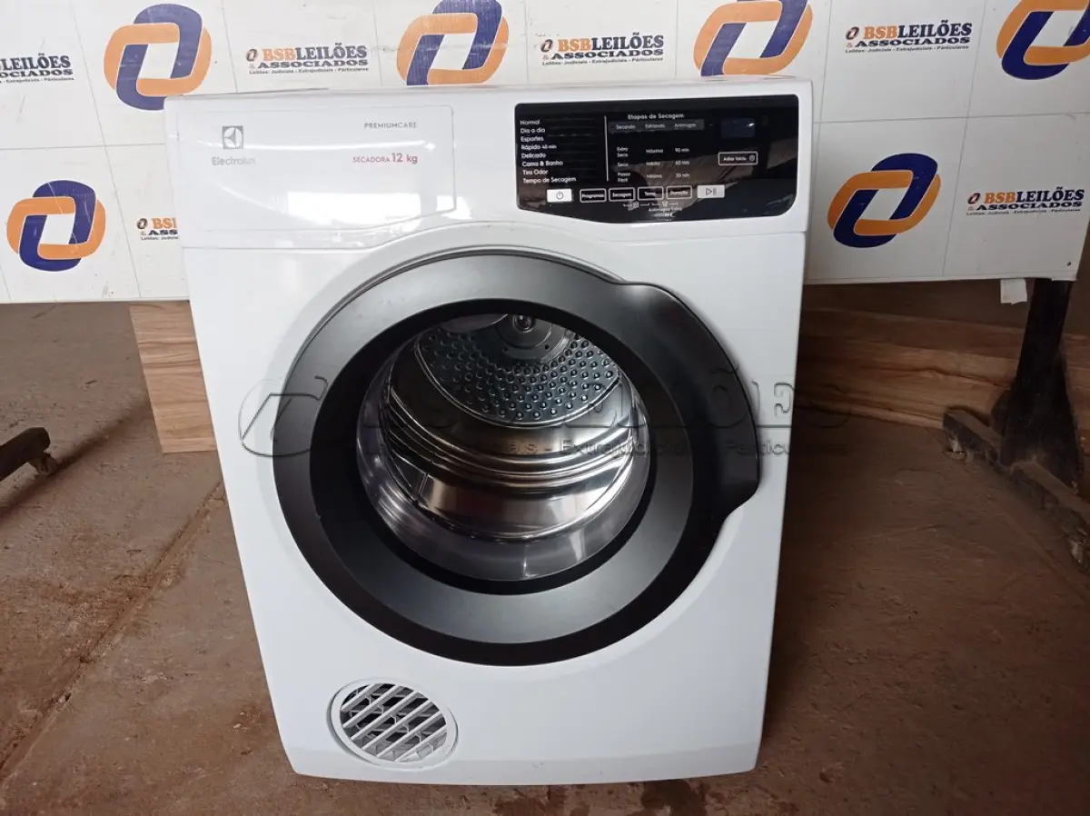LOTE 046 - 01 SECADORA DE ROUPAS 12KG ELECTROLUX MODELO: SFP21. (CLOSTHES DRYER) (NO ESTADO) BH1458M