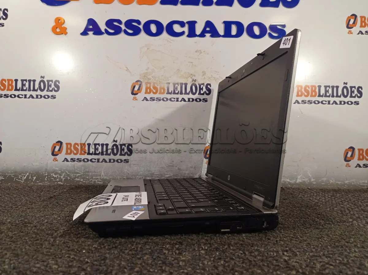 LOTE 009 - 01 NOTEBOOK MARCA HP. (NO ESTADO) ATENÇÃO! FAZER A VISITAÇÃO ANTES DE ARREMATAR, NÃO SABEMOS SE FUNCIONA. LEILÃO NÃO TEM GARANTIA E NEM DEVOLUÇÃO, SUJEITO A POSSÍVEIS AVARIAS VISÍVEIS/OCULTAS E/OU AUSÊNCIA DE COMPONENTES.