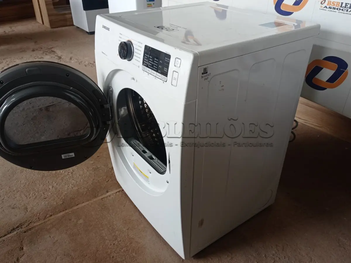 LOTE 060 - 01 SECADORA DE ROUPAS SAMSUNG 220V MODELO: DV12K6800EW. (CLOSTHES DRYER) (NO ESTADO) BH1556T