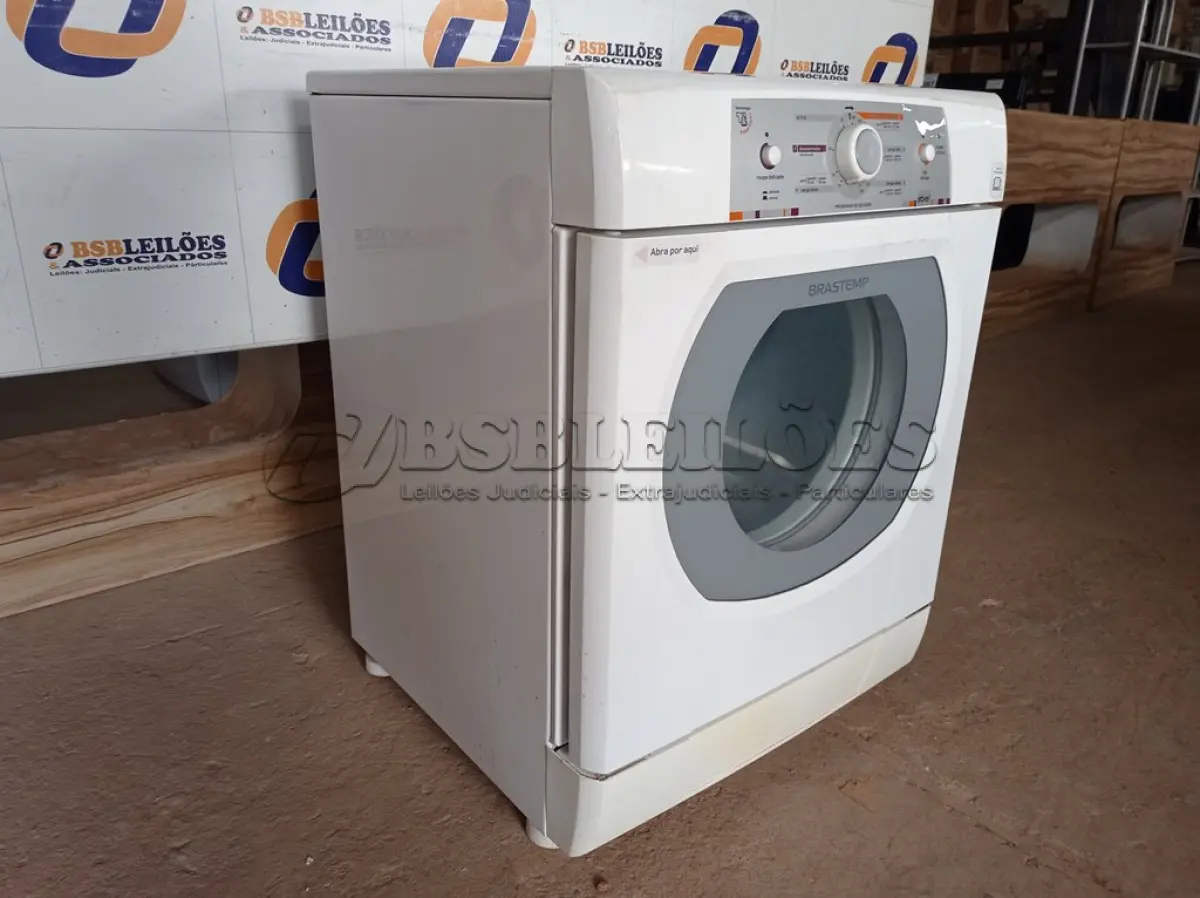 LOTE 002 - 01 SECADORA DE ROUPAS BRASTEMP 220V MODELO:BSR10ABNA. (CLOSTHES DRYER) (NO ESTADO) AV9530J