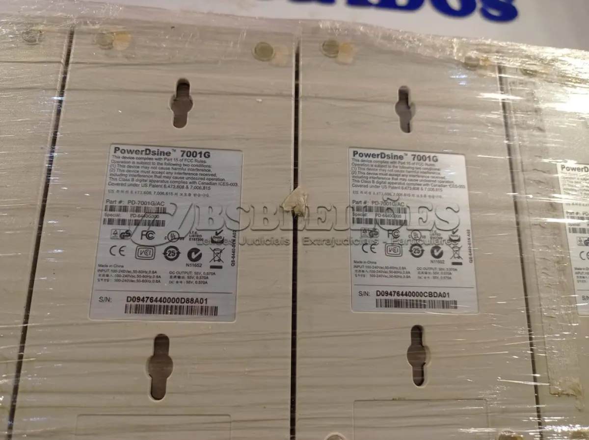 LOTE 486 - 10 POWER D SINE 7001G. (NO ESTADO) ATENÇÃO! FAZER A VISITAÇÃO ANTES DE ARREMATAR, NÃO SABEMOS SE FUNCIONA. LEILÃO NÃO TEM GARANTIA E NEM DEVOLUÇÃO, SUJEITO A POSSÍVEIS AVARIAS VISÍVEIS/OCULTAS E/OU AUSÊNCIA DE COMPONENTES.