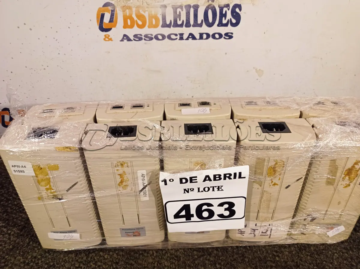 LOTE 463 - 10 POWER D SINE 7001G. (NO ESTADO) ATENÇÃO! FAZER A VISITAÇÃO ANTES DE ARREMATAR, NÃO SABEMOS SE FUNCIONA. LEILÃO NÃO TEM GARANTIA E NEM DEVOLUÇÃO, SUJEITO A POSSÍVEIS AVARIAS VISÍVEIS/OCULTAS E/OU AUSÊNCIA DE COMPONENTES.