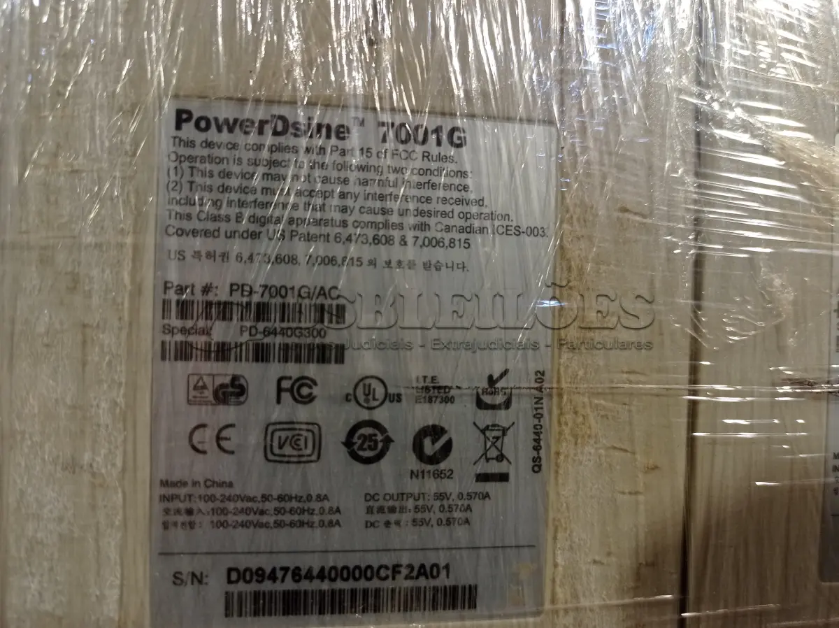 LOTE 395 - 10 POWER D SINE 7001G. (NO ESTADO) ATENÇÃO! FAZER A VISITAÇÃO ANTES DE ARREMATAR, NÃO SABEMOS SE FUNCIONA. LEILÃO NÃO TEM GARANTIA E NEM DEVOLUÇÃO, SUJEITO A POSSÍVEIS AVARIAS VISÍVEIS/OCULTAS E/OU AUSÊNCIA DE COMPONENTES.