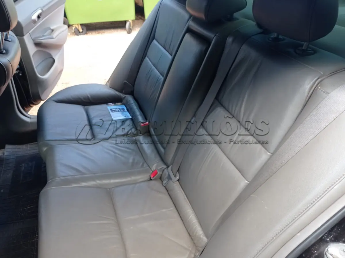LOTE 537 - 01 HONDA/CIVIC LXS, ANO 2008, COR PRETA, FLEX (NO ESTADO)