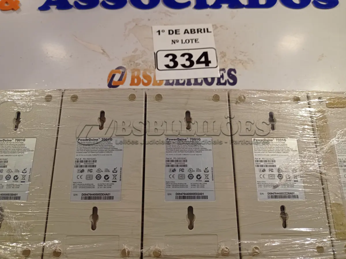 LOTE 334 - 10 POWER D SINE 7001G. (NO ESTADO) ATENÇÃO! FAZER A VISITAÇÃO ANTES DE ARREMATAR, NÃO SABEMOS SE FUNCIONA. LEILÃO NÃO TEM GARANTIA E NEM DEVOLUÇÃO, SUJEITO A POSSÍVEIS AVARIAS VISÍVEIS/OCULTAS E/OU AUSÊNCIA DE COMPONENTES.