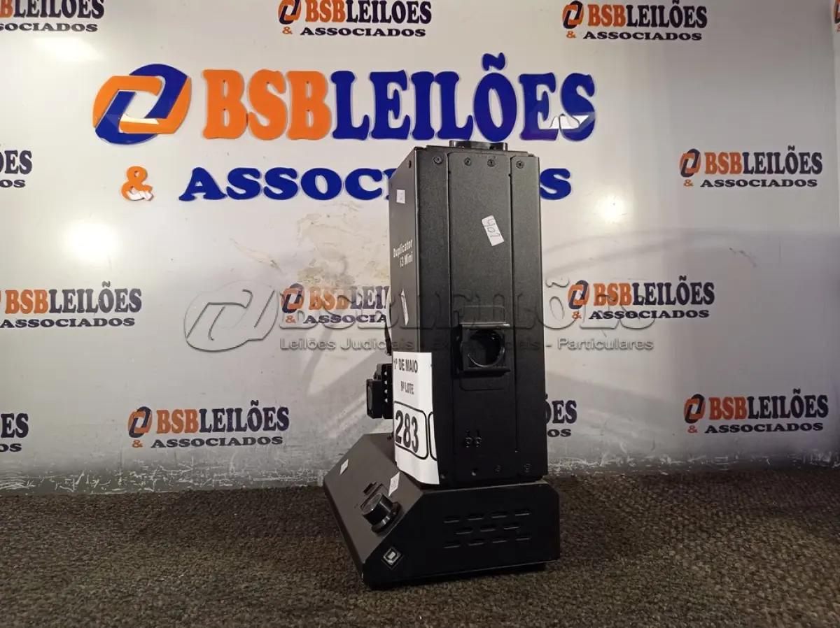 LOTE 283 - 01 IMPRESSORA 3D DUPLICATOR T3 MINI. (NO ESTADO) ATENÇÃO! FAZER A VISITAÇÃO ANTES DE ARREMATAR, NÃO SABEMOS SE FUNCIONA. LEILÃO NÃO TEM GARANTIA E NEM DEVOLUÇÃO, SUJEITO A POSSÍVEIS AVARIAS VISÍVEIS/OCULTAS E/OU AUSÊNCIA DE COMPONENTES.