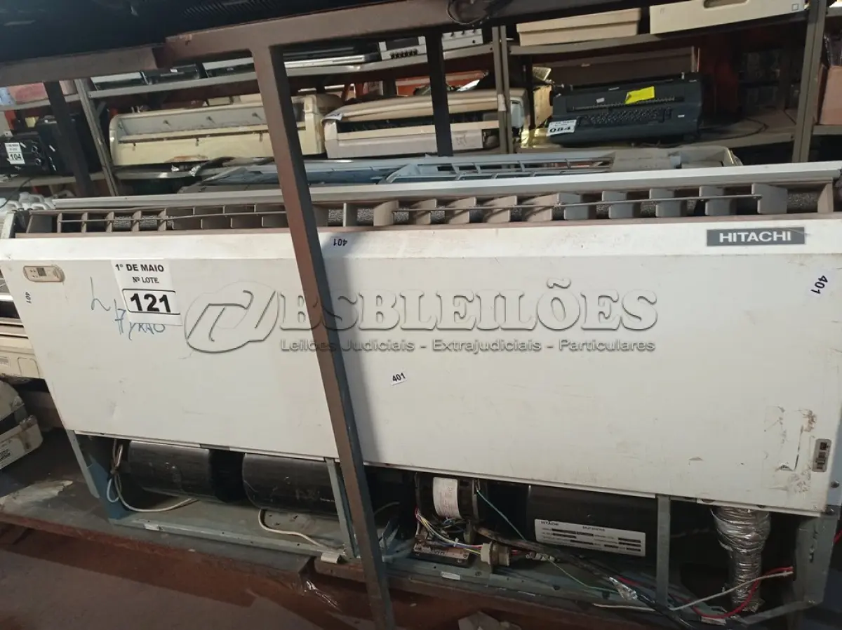 LOTE 121 - 04 EVAPORADORAS MARCAS E MODELOS DIVERSOS. (NO ESTADO) ATENÇÃO! FAZER A VISITAÇÃO ANTES DE ARREMATAR, NÃO SABEMOS SE FUNCIONA. LEILÃO NÃO TEM GARANTIA E NEM DEVOLUÇÃO, SUJEITO A POSSÍVEIS AVARIAS VISÍVEIS/OCULTAS E/OU AUSÊNCIA DE COMPONENTES.