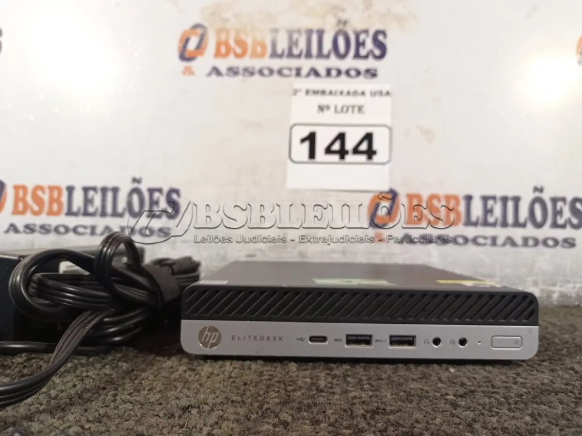 LOTE 144 - 01 CPU COM MEMÓRIA DE 32GB E SEM HD COM CARREGADOR MARCA HP. (NO ESTADO) BD0959H