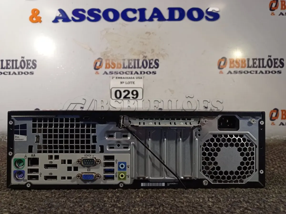LOTE 029 - 01 CPU CORE I5 SEM MEMÓRIA E SEM HD MARCA HP. (NO ESTADO) AV9456X