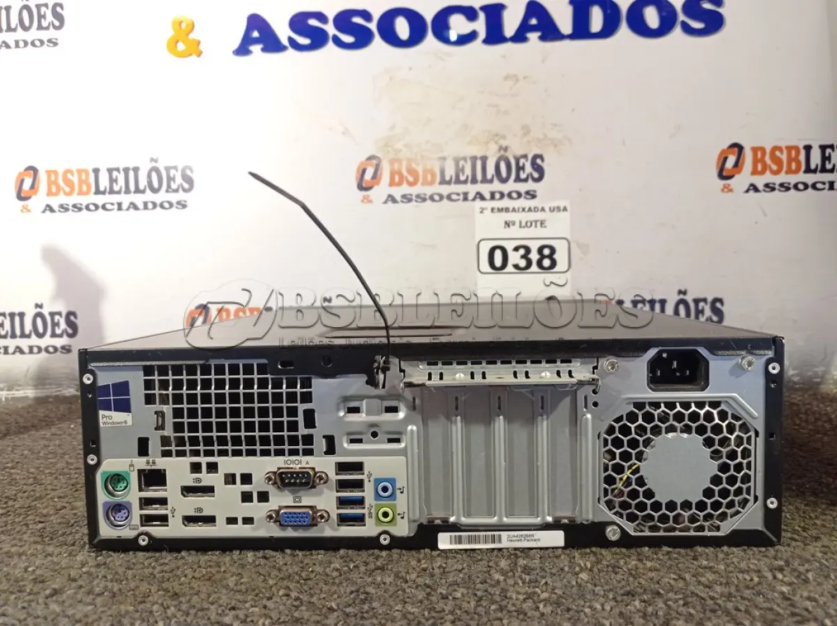 LOTE 038 - 01 CPU CORE I5 SEM MEMÓRIA E SEM HD MARCA HP. (NO ESTADO) AV9467K