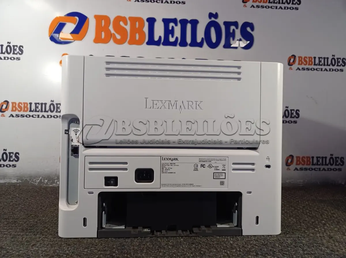 LOTE 012 - 01 IMPRESSORA MARCA LEXMARK. (PRINTER) (NO ESTADO) 45147PHH4198B(SEM PATRIMÔNIO)