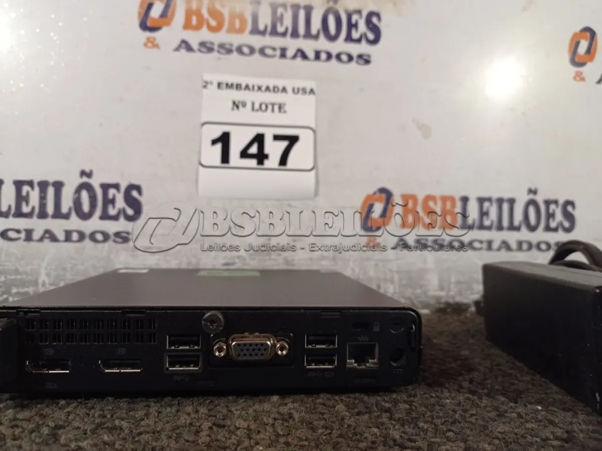 LOTE 147 - 01 CPU COM MEMÓRIA DE 16GB E SEM HD COM CARREGADOR MARCA HP. (NO ESTADO) BD0962K