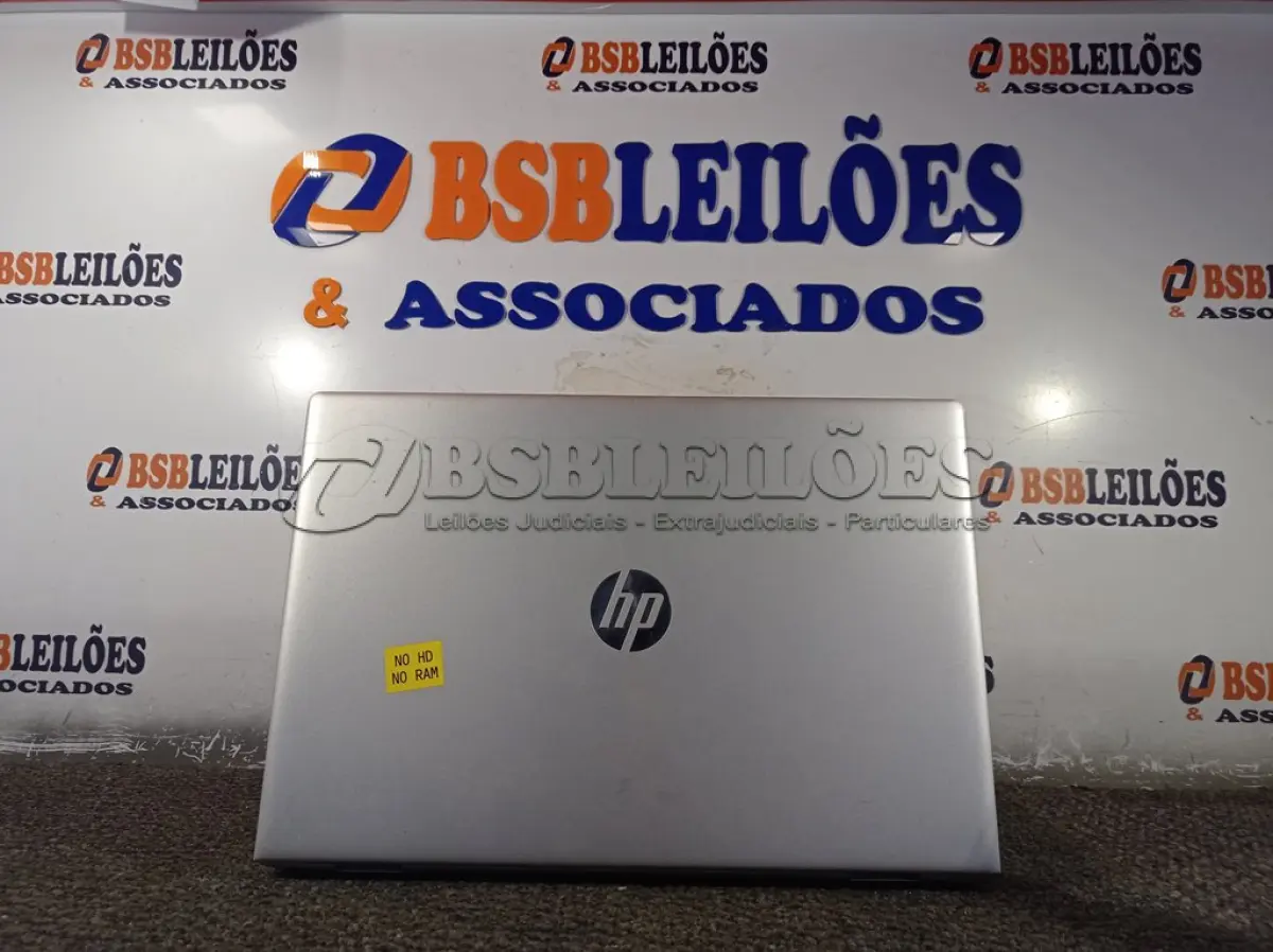 LOTE 254 - 01 NOTEBOOK HP I5 VPRO SEM MEMÓRIA, SEM HD E SEM FONTE. (NO ESTADO) BH1535H