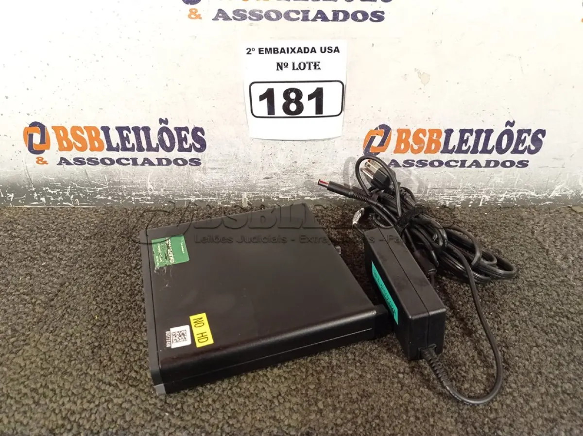 LOTE 181 - 01 CPU COM MEMÓRIA DE 16GB E SEM HD COM CARREGADOR MARCA HP. (NO ESTADO) BD1774M