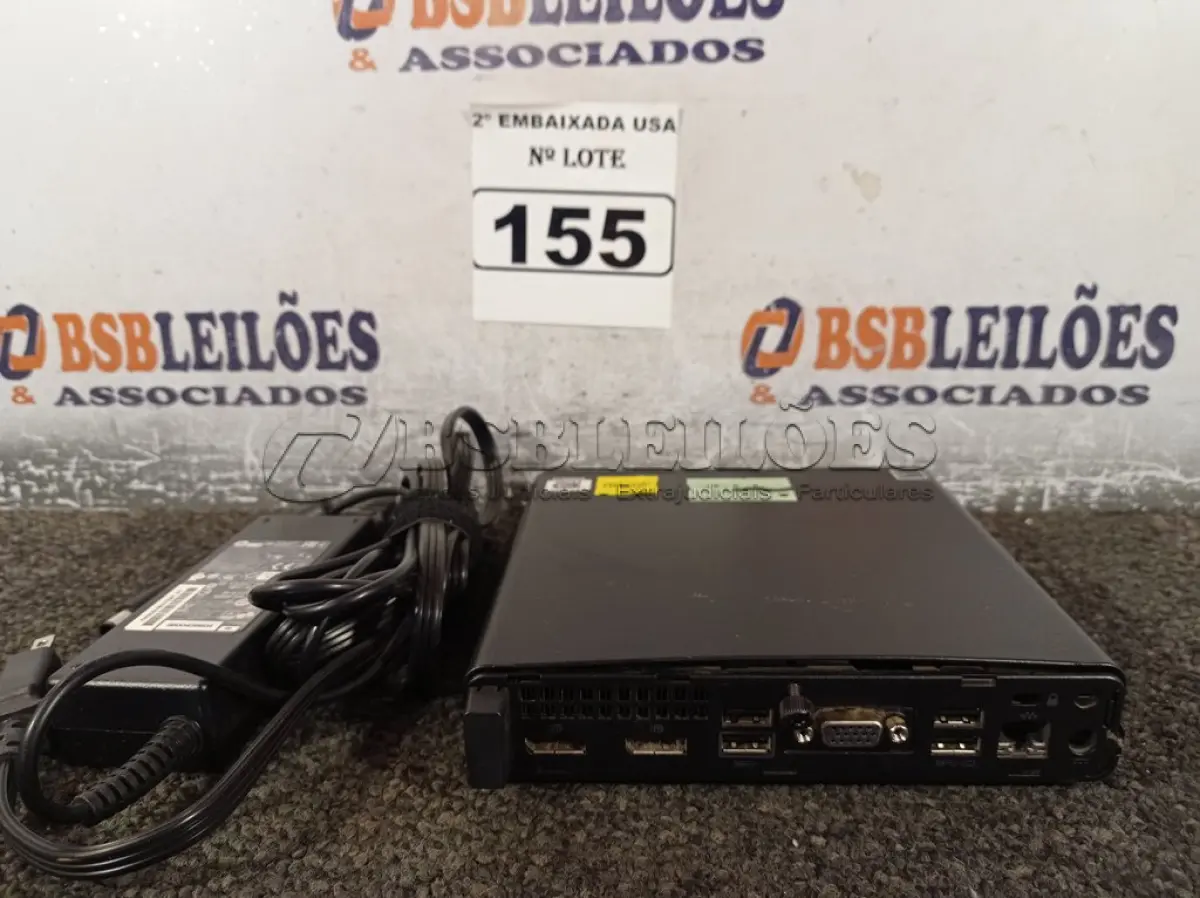 LOTE 155 - 01 CPU SEM MEMÓRIA E SEM HD COM CARREGADOR MARCA HP. (NO ESTADO) BD0981J