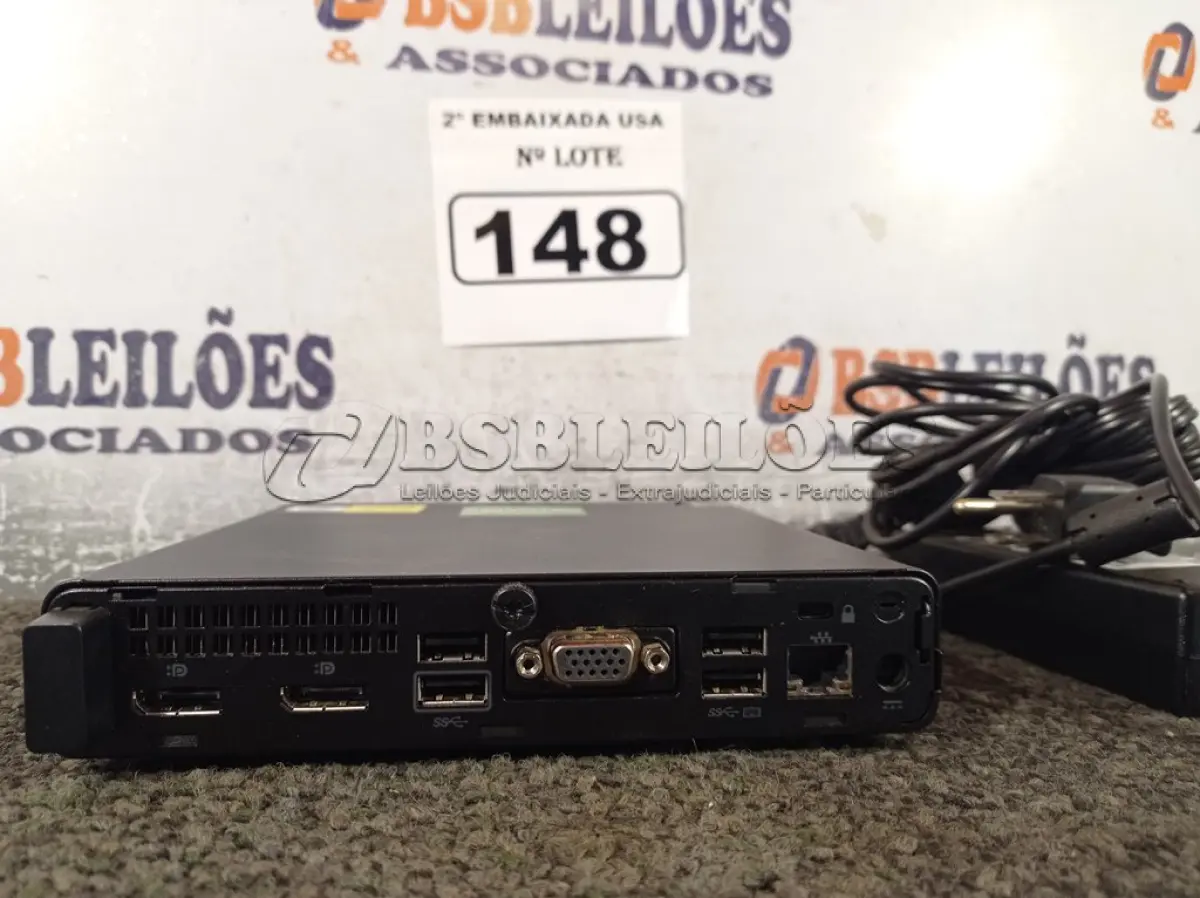 LOTE 148 - 01 CPU SEM MEMÓRIA E SEM HD COM CARREGADOR MARCA HP. (NO ESTADO) BD0962R