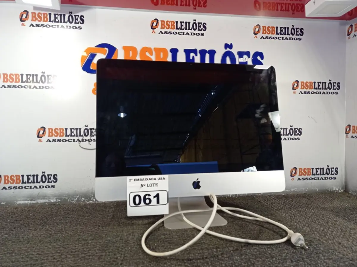 LOTE 061 - 01 IMAC MODELO A1311 COM CABO. (CPU-IMAC) (NO ESTADO) AV9548S