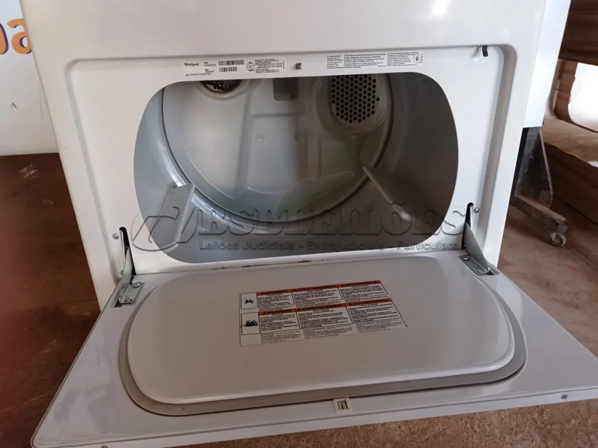 LOTE 128 - 01 SECADORA DE ROUPAS WHIRLPOOL 110V. (CLOSTHES DRYER) (NO ESTADO) AV9931A
