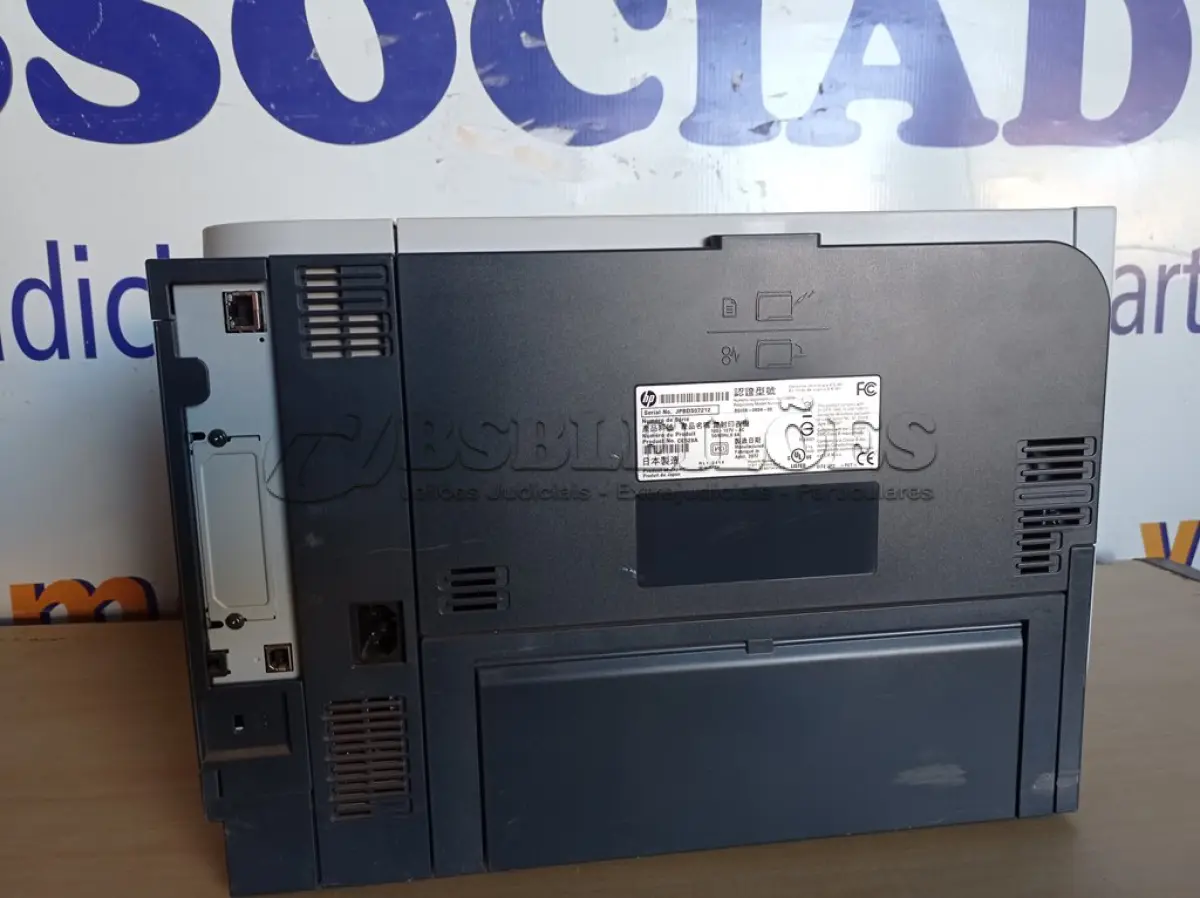 LOTE 079 - 01 IMPRESSORA LASERJET P3015. (PRINTER) (NO ESTADO) AV9615L