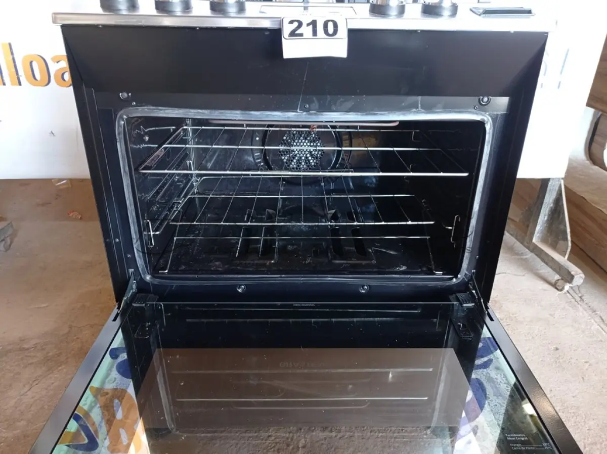 LOTE 210 - 01 FOGÃO 05 BOCAS MARCA BRASTEMP 220V.(RANGE) (NO ESTADO) BF8508J