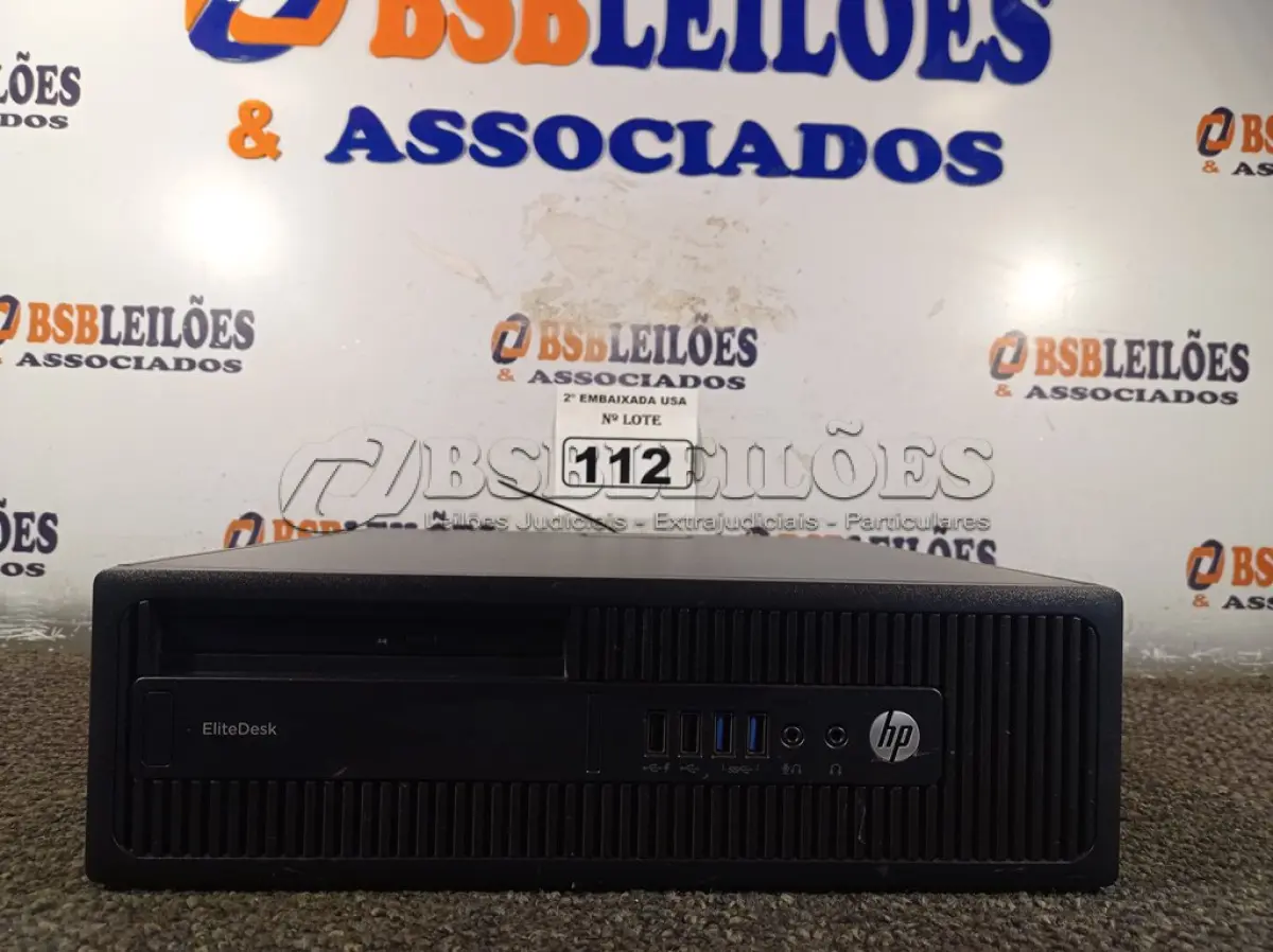 LOTE 112 - 01 CPU SEM MEMÓRIA E SEM HD MARCA HP. (NO ESTADO) AV9763R