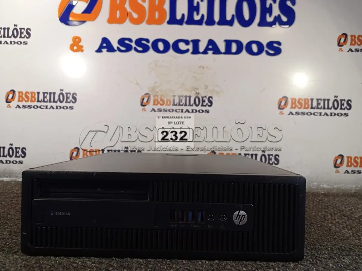 LOTE 232 - 01 CPU SEM MEMÓRIA E SEM HD MARCA HP. (NO ESTADO) BF8650G