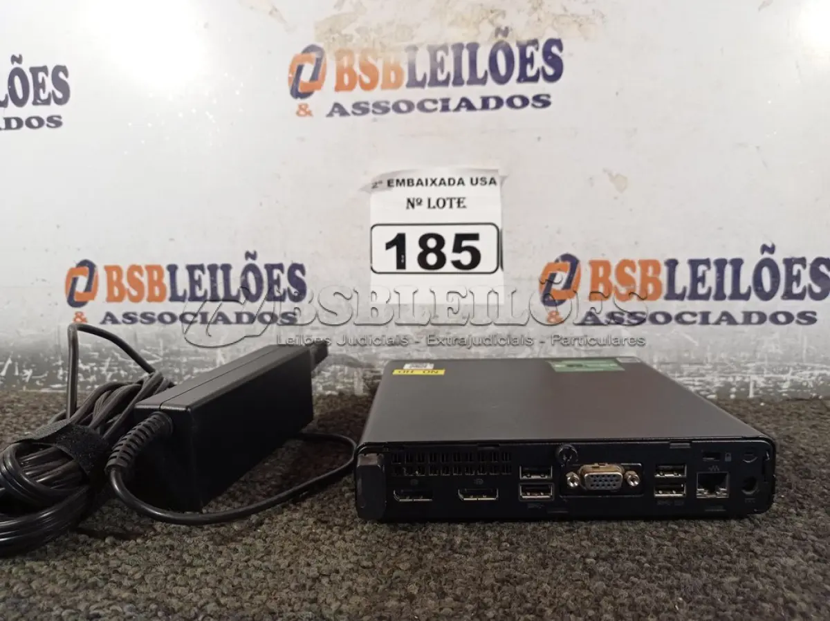 LOTE 185 - 01 CPU SEM MEMÓRIA E SEM HD COM CARREGADOR MARCA HP. (NO ESTADO) BD1775T