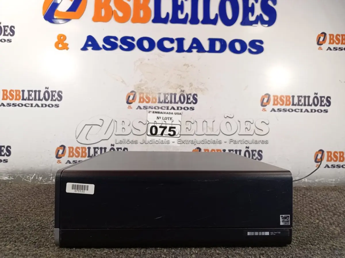 LOTE 075 - 01 CPU CORE I5 SEM MEMÓRIA E SEM HD MARCA HP. (NO ESTADO) AV9614F
