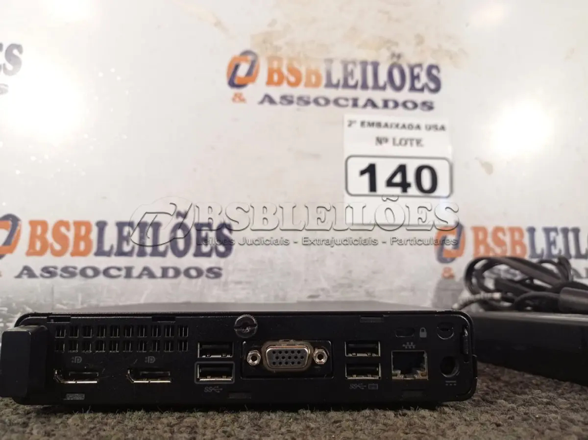 LOTE 140 - 01 CPU COM MEMÓRIA DE 16GB E SEM HD COM CARREGADOR MARCA HP. (NO ESTADO) BD0895R