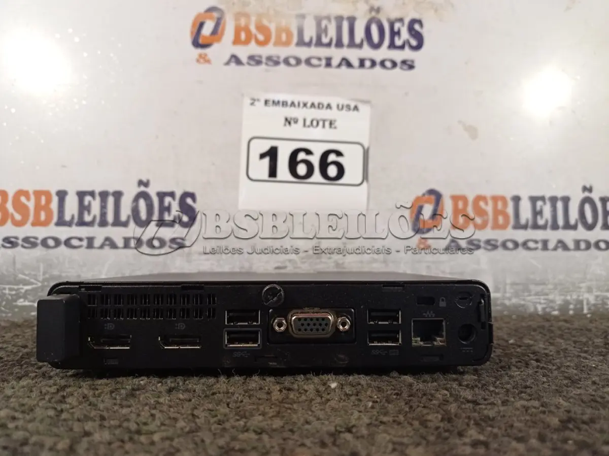 LOTE 166 - 01 CPU SEM MEMÓRIA E SEM HD SEM CARREGADOR MARCA HP. (NO ESTADO) BD1050T