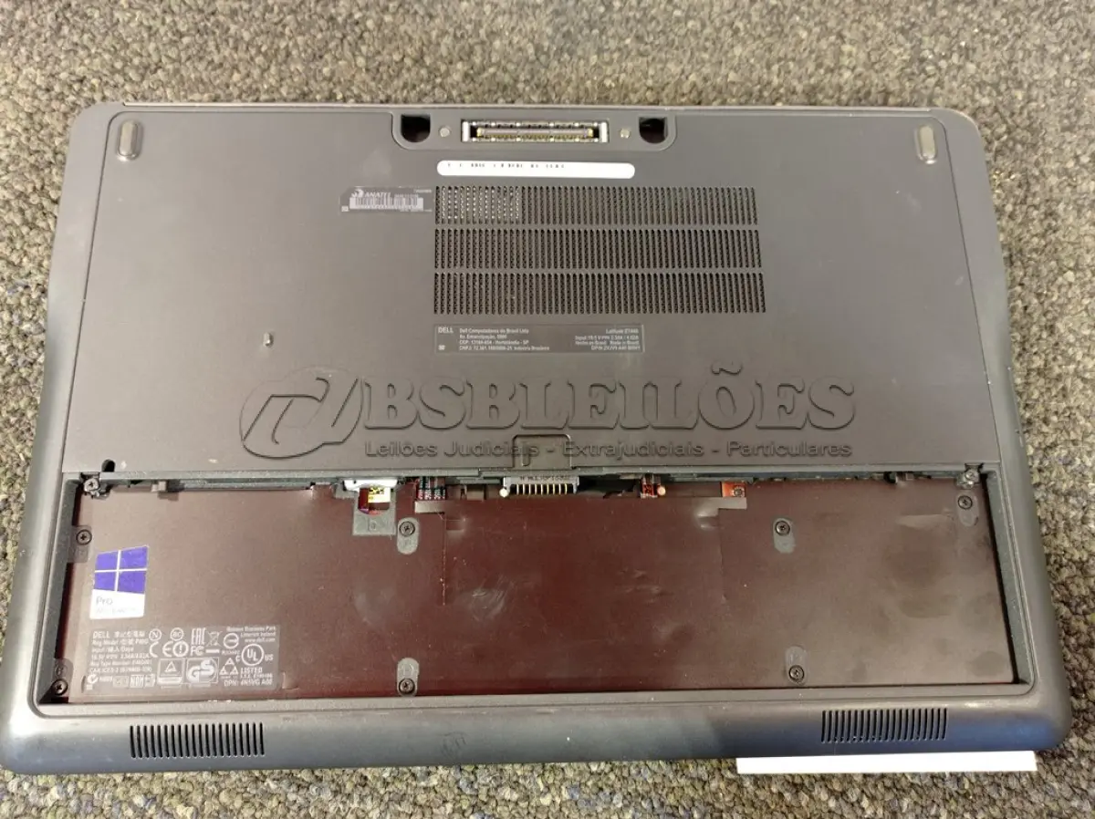 LOTE 080 - 01 NOTEBOOK MARCA DELL LATITUDE E7440. (NO ESTADO) ATENÇÃO! FAZER A VISITAÇÃO ANTES DE ARREMATAR, NÃO SABEMOS SE FUNCIONA. LEILÃO NÃO TEM GARANTIA E NEM DEVOLUÇÃO, SUJEITO A POSSÍVEIS AVARIAS VISÍVEIS/OCULTAS E/OU AUSÊNCIA DE COMPONENTES.