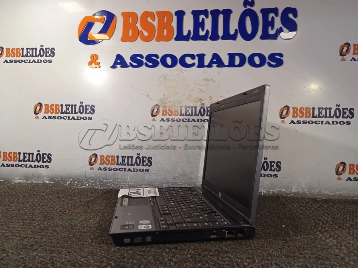 LOTE 110 - 01 NOTEBOOK MARCA HP COMPAC 6910P. (NO ESTADO) ATENÇÃO! FAZER A VISITAÇÃO ANTES DE ARREMATAR, NÃO SABEMOS SE FUNCIONA. LEILÃO NÃO TEM GARANTIA E NEM DEVOLUÇÃO, SUJEITO A POSSÍVEIS AVARIAS VISÍVEIS/OCULTAS E/OU AUSÊNCIA DE COMPONENTES.