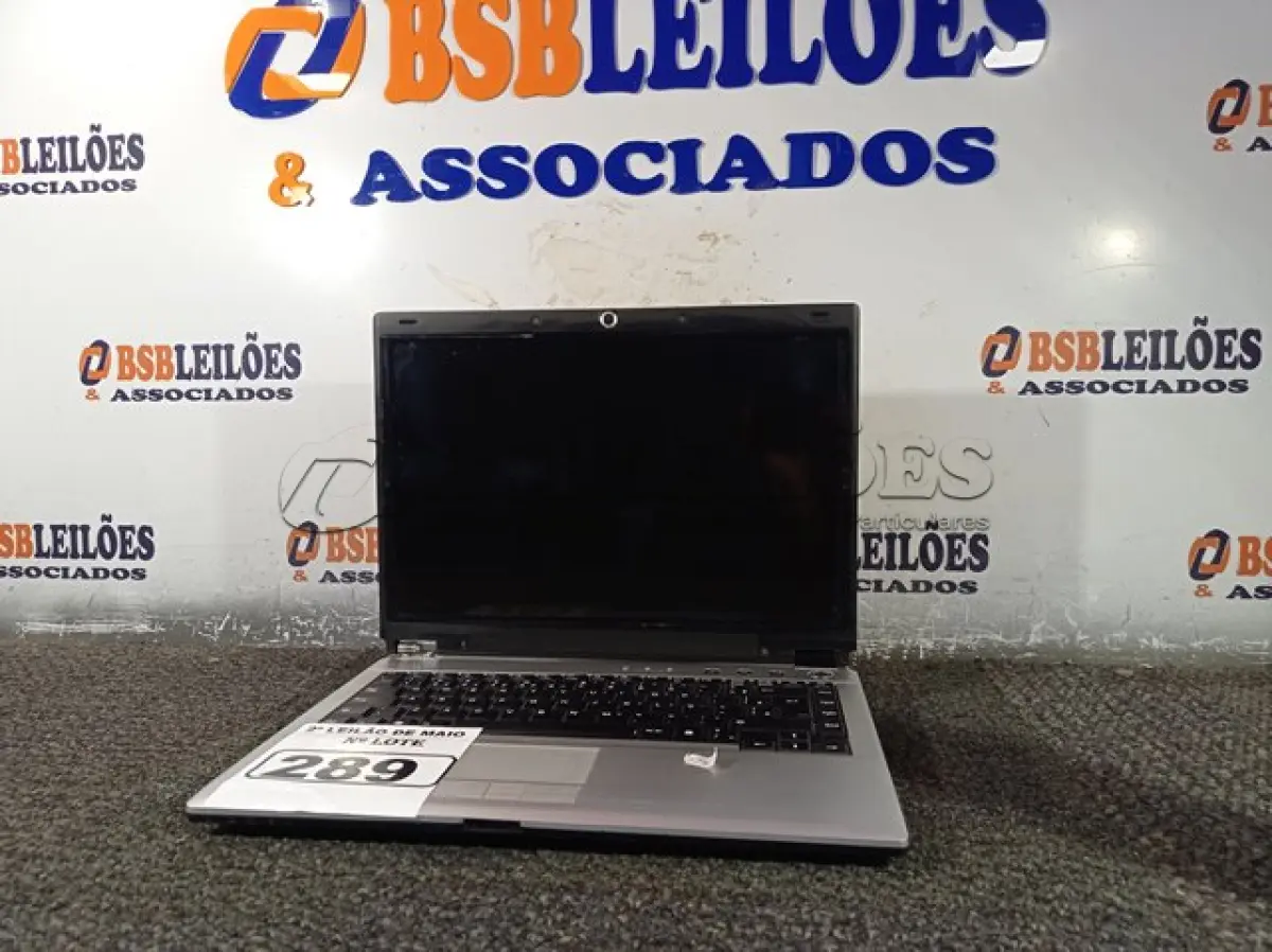 LOTE 289 - 01 NOTEBOOK MARCA POSITIVO MODELO MOBILE Z896. (NO ESTADO) ATENÇÃO! FAZER A VISITAÇÃO ANTES DE ARREMATAR, NÃO SABEMOS SE FUNCIONA. LEILÃO NÃO TEM GARANTIA E NEM DEVOLUÇÃO, SUJEITO A POSSÍVEIS AVARIAS VISÍVEIS/OCULTAS E/OU AUSÊNCIA DE COMPONENTES.