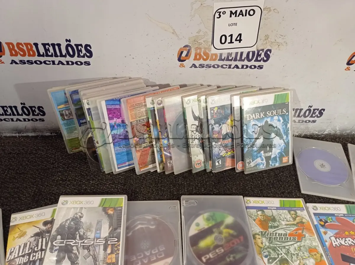 LOTE 014 - 01 LOTE COM DIVERSOS JOGOS DE XBOX 360º E 01 WACOM-TABLET DIGITAL DESENHO COM PEN PAD MODELO: CTL-471 SEM CARREGADOR. (NO ESTADO) ATENÇÃO! FAZER A VISITAÇÃO ANTES DE ARREMATAR, NÃO SABEMOS SE FUNCIONA. LEILÃO NÃO TEM GARANTIA E NEM DEVOLUÇÃO, SUJEITO A POSSÍVEIS AVARIAS VISÍVEIS/OCULTAS E/OU AUSÊNCIA DE COMPONENTES.