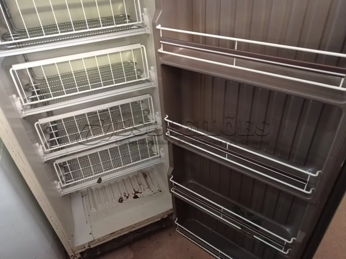 LOTE 382 - 01 FREEZER VERTICAL MARCA BRASTEMP COM AVARIAS. (NO ESTADO) ATENÇÃO! FAZER A VISITAÇÃO ANTES DE ARREMATAR, NÃO SABEMOS SE FUNCIONA. LEILÃO NÃO TEM GARANTIA E NEM DEVOLUÇÃO, SUJEITO A POSSÍVEIS AVARIAS VISÍVEIS/OCULTAS E/OU AUSÊNCIA DE COMPONENTES.