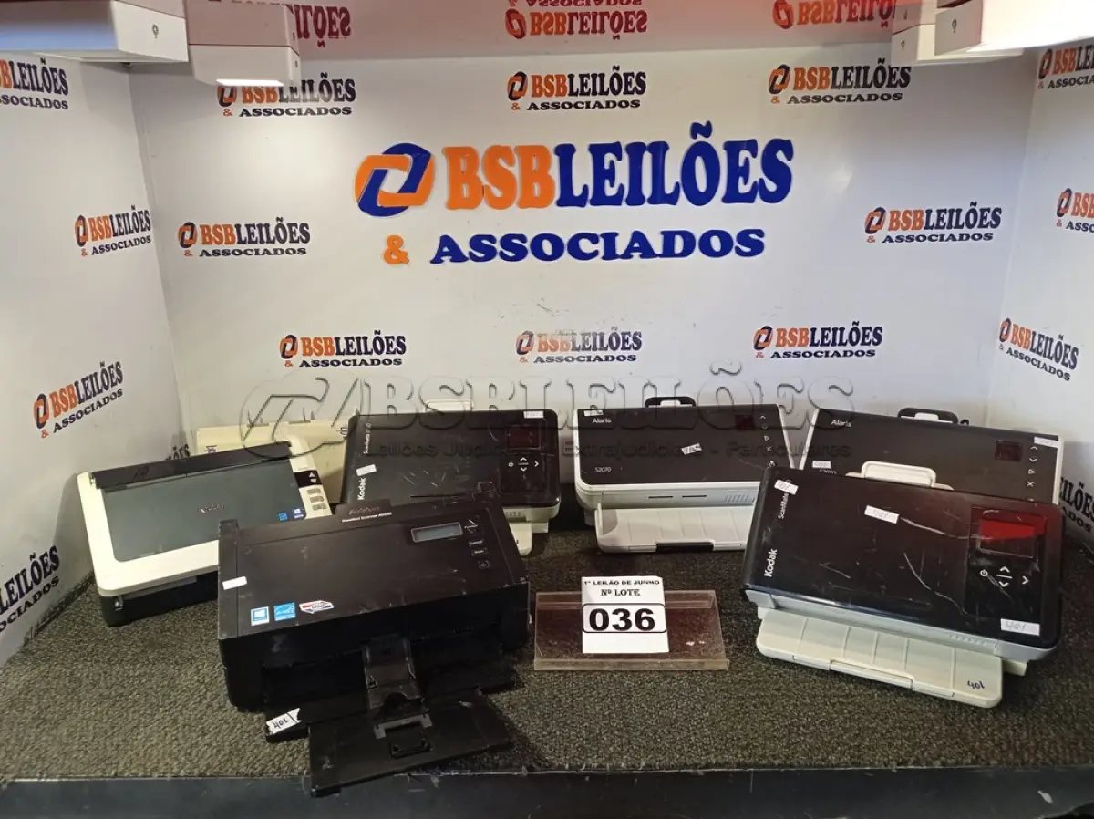 LOTE 036 - 06 SCANNER’S MARCAS E MODELOS DIVERSOS. (NO ESTADO) ATENÇÃO! FAZER A VISITAÇÃO ANTES DE ARREMATAR, NÃO SABEMOS SE FUNCIONA. LEILÃO NÃO TEM GARANTIA E NEM DEVOLUÇÃO, SUJEITO A POSSÍVEIS AVARIAS VISÍVEIS/OCULTAS E/OU AUSÊNCIA DE COMPONENTES.