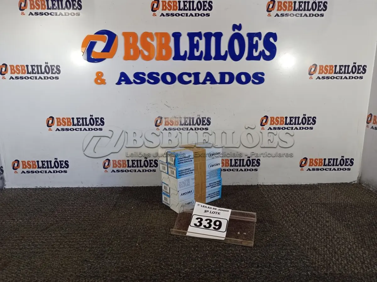 LOTE 339 - 01 LOTE COM 10 CAIXAS DE CARTUCHOS FINCAPINO MAGAZINADO AMARELO PARA FERRAMENTAS ACIONADAS A PÓLVORA MARCA ANCORA. (NO ESTADO) ATENÇÃO! FAZER A VISITAÇÃO ANTES DE ARREMATAR, NÃO SABEMOS SE FUNCIONA. LEILÃO NÃO TEM GARANTIA E NEM DEVOLUÇÃO, SUJEITO A POSSÍVEIS AVARIAS VISÍVEIS/OCULTAS E/OU AUSÊNCIA DE COMPONENTES.