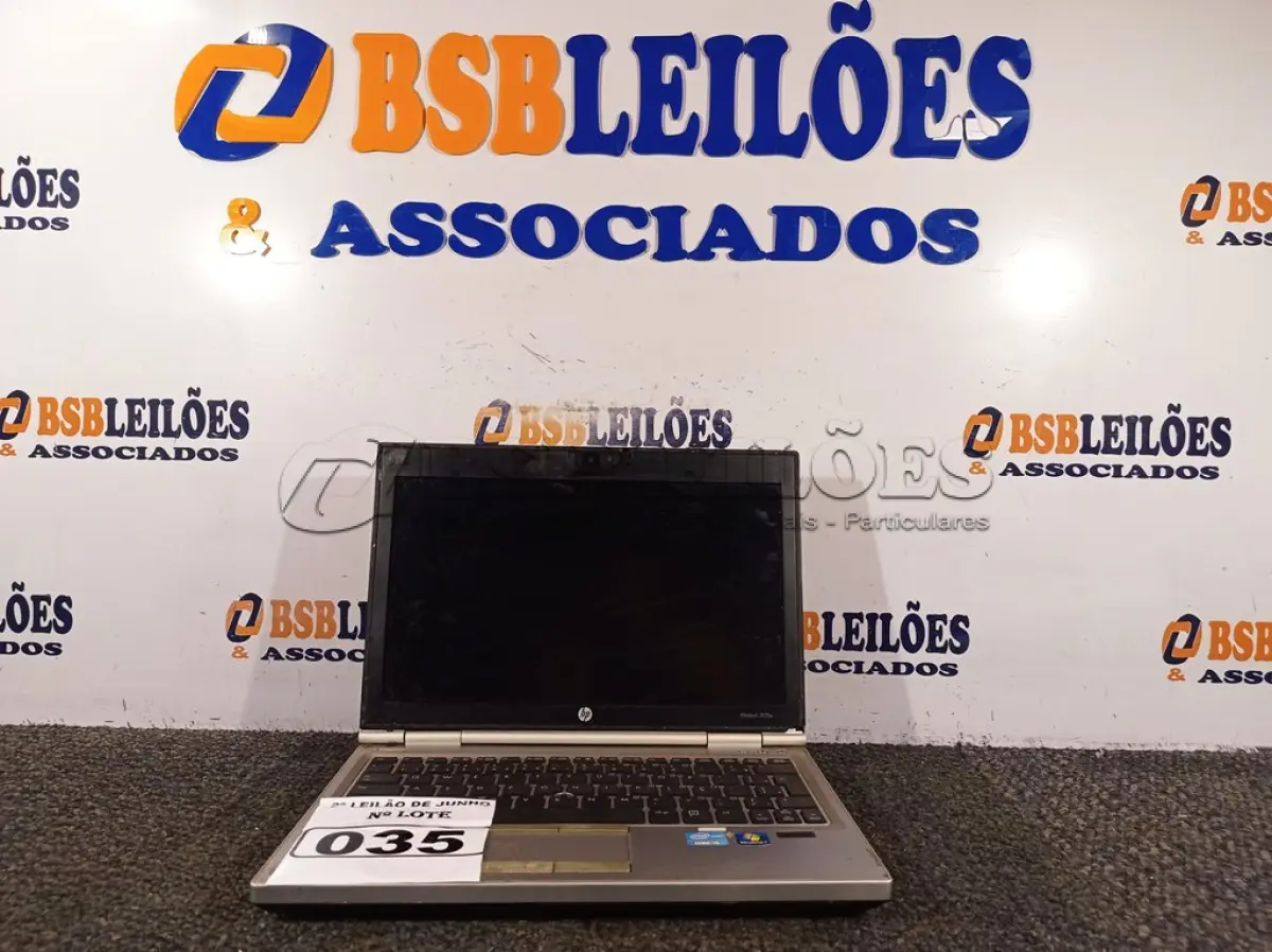LOTE 035 - 01 NOTEBOOK MARCA HP CORE I5 SEM FONTE E COM AVARIAS MARCA HP. (NO ESTADO) ATENÇÃO! FAZER A VISITAÇÃO ANTES DE ARREMATAR, NÃO SABEMOS SE FUNCIONA. LEILÃO NÃO TEM GARANTIA E NEM DEVOLUÇÃO, SUJEITO A POSSÍVEIS AVARIAS VISÍVEIS/OCULTAS E/OU AUSÊNCIA DE COMPONENTES.