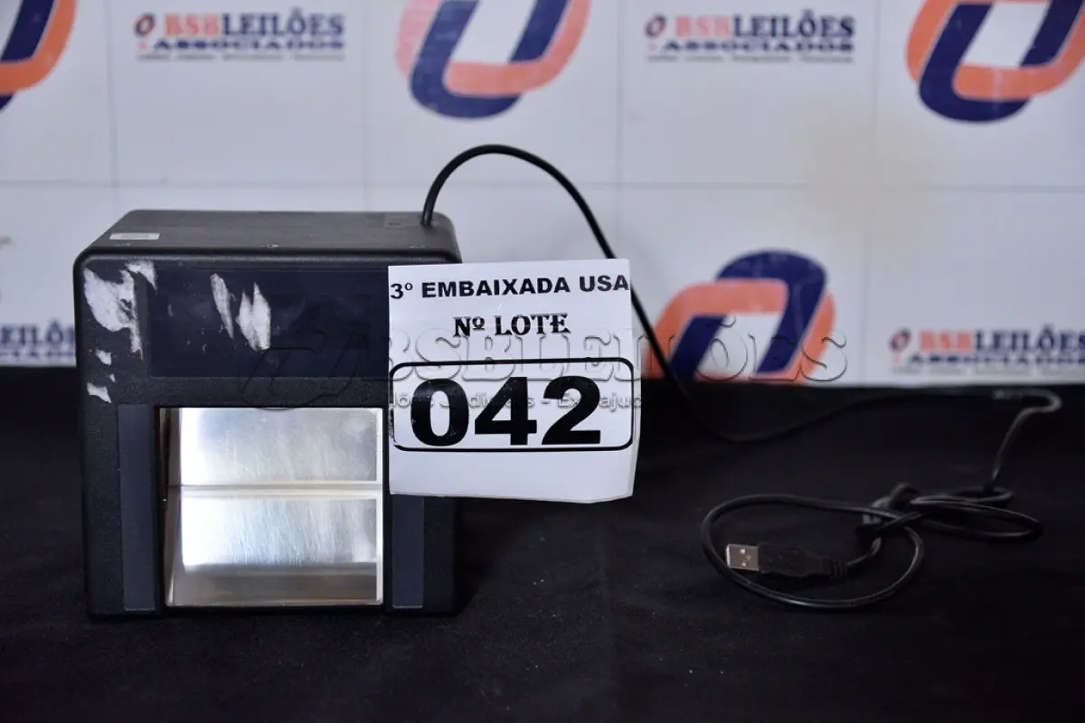 LOTE 042 - 01 SCANNER DE LEITURA DIGITAL USB. (OPTICAL DIGITAL SCANNER) AV9725V (NO ESTADO)
