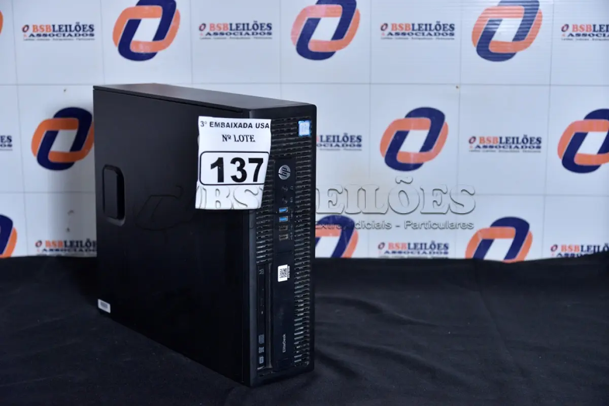LOTE 137 - 01 COMPUTADOR HP CORE I5 SEM MEMÓRIA E SEM HD. (NO ESTADO) AV9705W