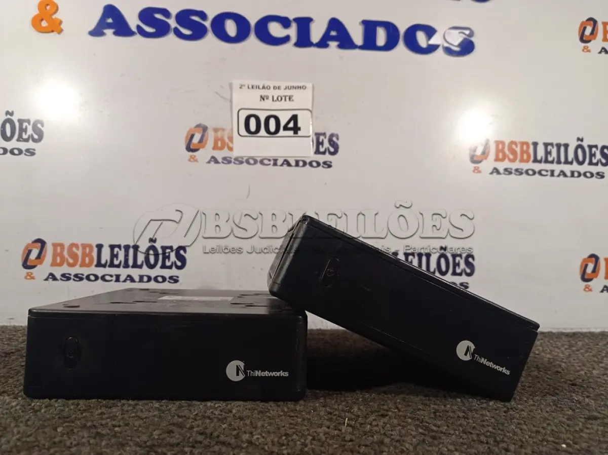 LOTE 004 - 02 MINi CPU'S THINETWORKS. (NO ESTADO) ATENÇÃO! FAZER A VISITAÇÃO ANTES DE ARREMATAR, NÃO SABEMOS SE FUNCIONA. LEILÃO NÃO TEM GARANTIA E NEM DEVOLUÇÃO, SUJEITO A POSSÍVEIS AVARIAS VISÍVEIS/OCULTAS E/OU AUSÊNCIA DE COMPONENTES.