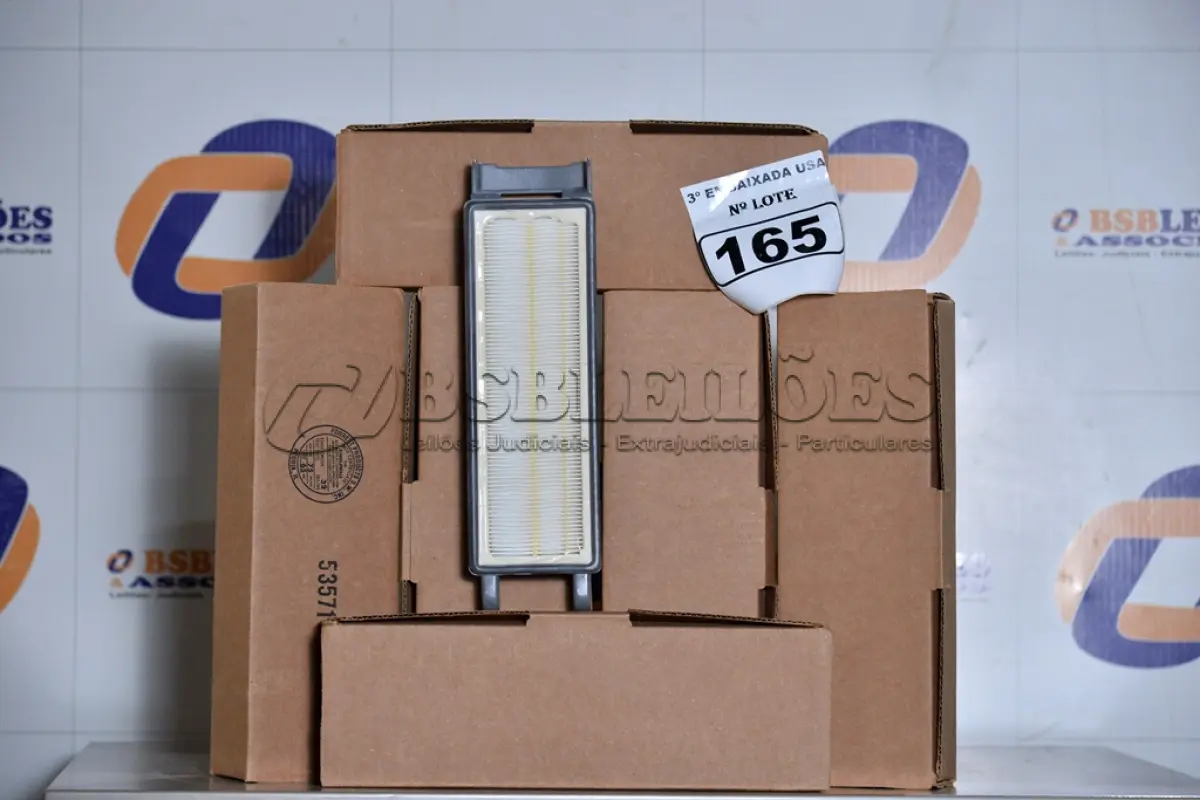 LOTE 165 - 06 CAIXINHAS COM 01 FILTRO CADA WASHABLE HEPA FILTER.  (6 A/C FILTERS 6 PAC. (NO ESTADO)0000022