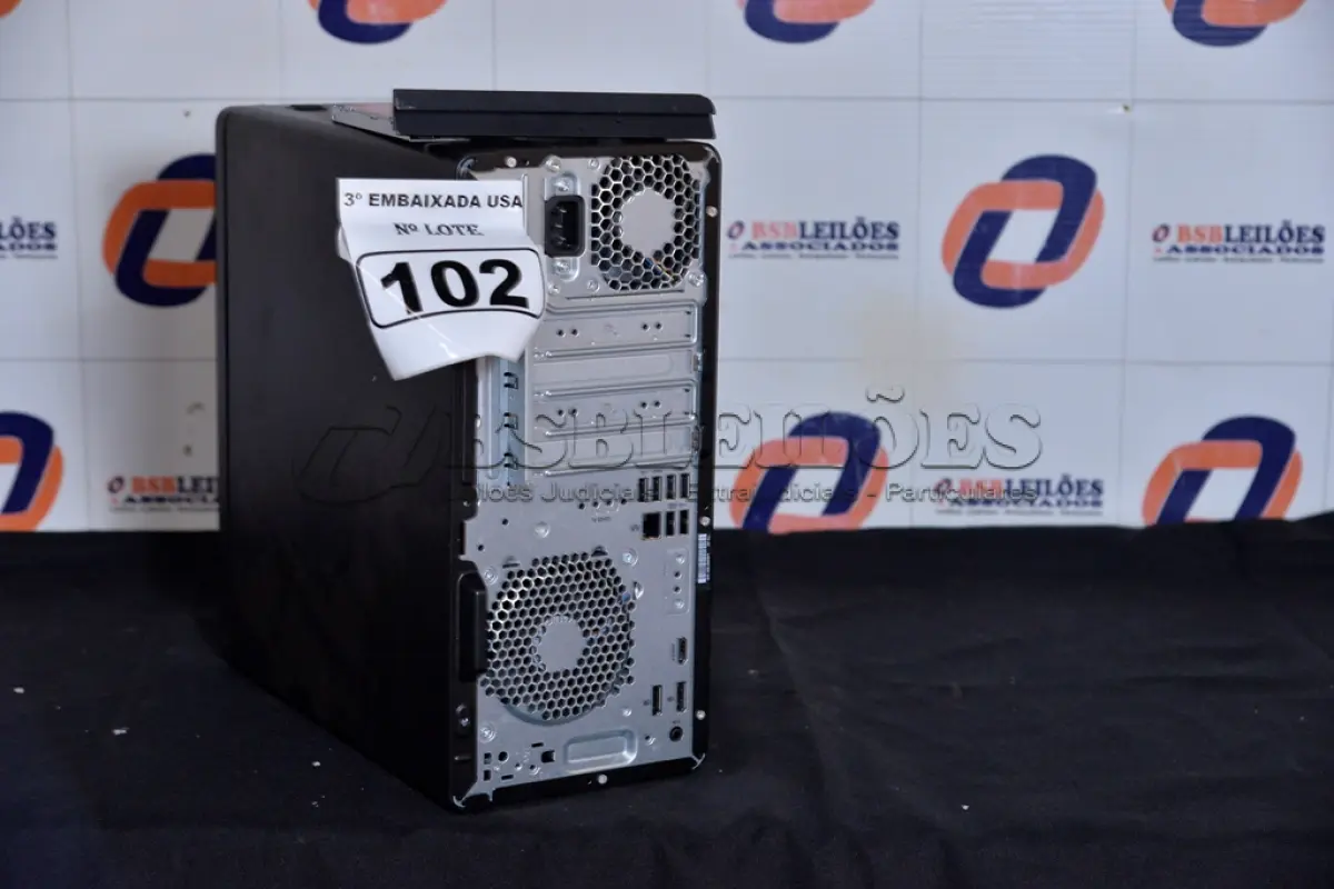 LOTE 102 - 01 CPU CORE I7 MARCA HP ELITE TOWER 600 G9 SEM MEMÓRIA E SEM HD. (NO ESTADO) MXL3283877