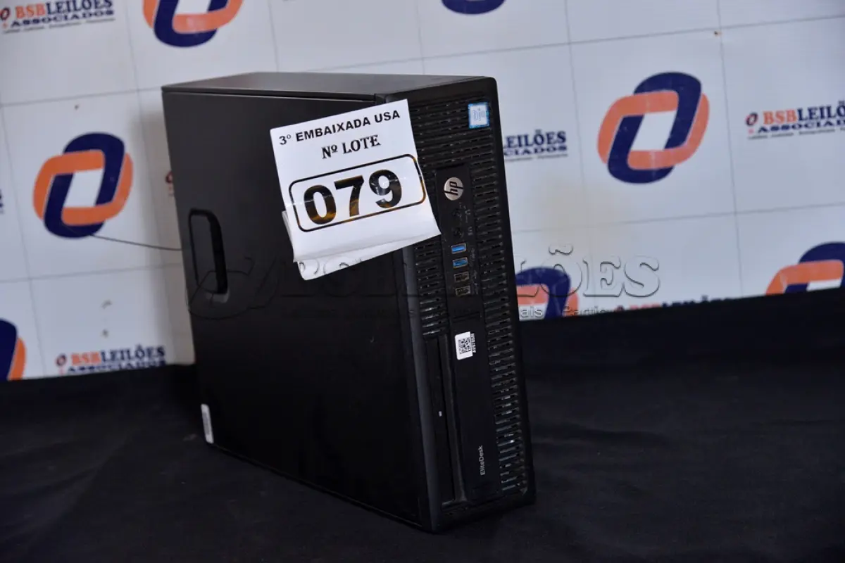 LOTE 079 - 01 CPU MARCA HP CORE I5 SEM HD E SEM MEMÓRIA HD. (NO ESTADO) AV9705M