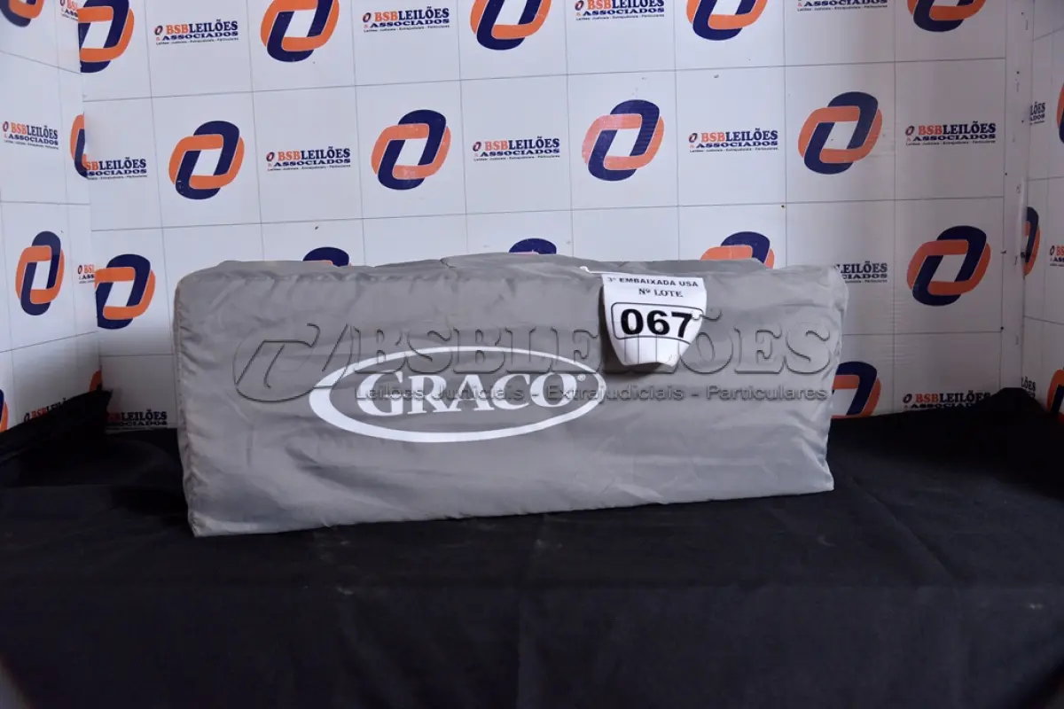 LOTE 067 - 01 BERÇO PORTÁTIL MARCA GRACO. (BABY CRIB) (NO ESTADO) BF8664T