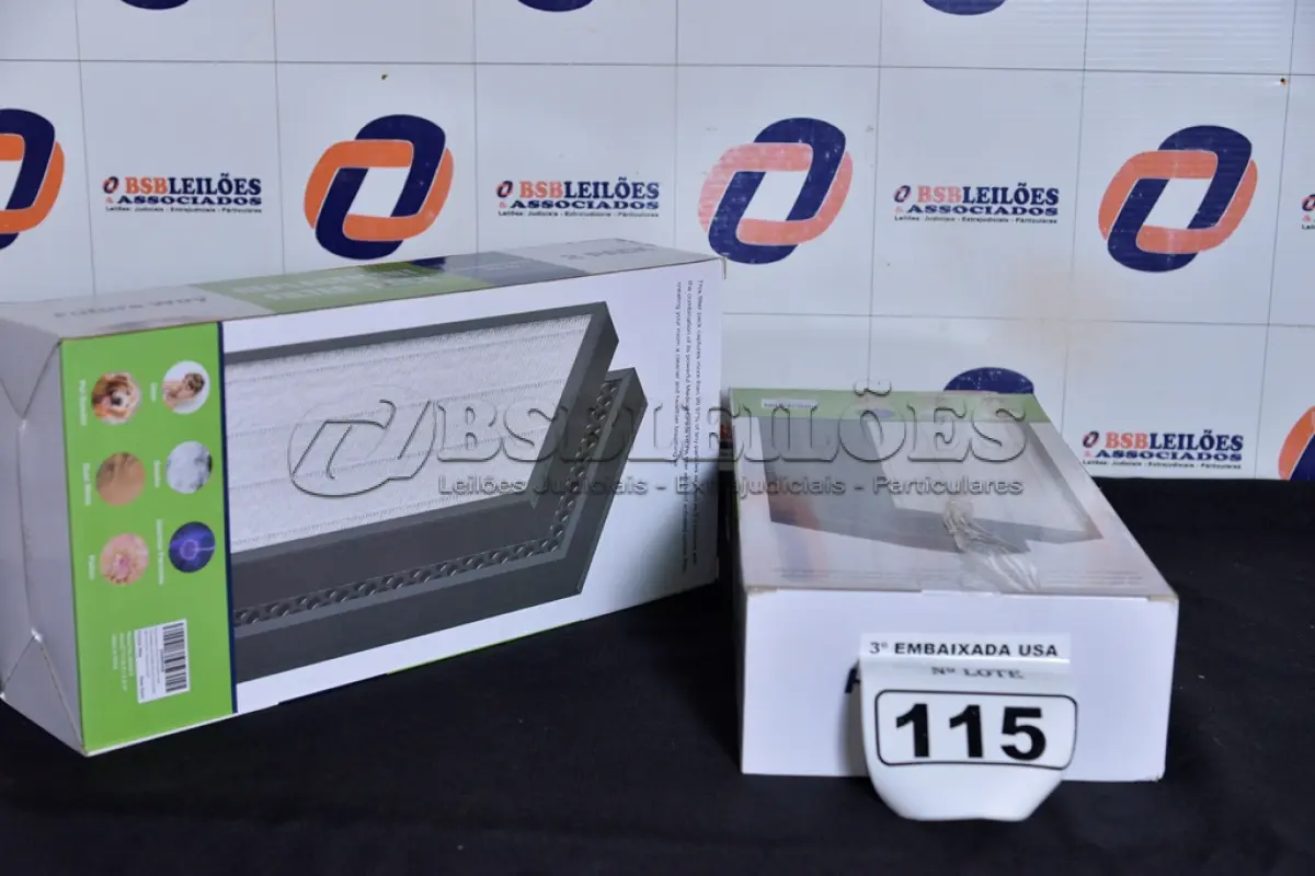 LOTE 115 - 02 CAIXAS COM 02 FILTROS CADA PARA AR-CONDICIONADO COMPATIBLE WITH MA-40. (FILTERS 2 PACKS.) (NO ESTADO)0000021