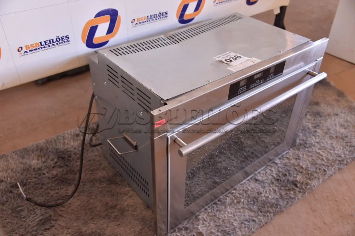 LOTE 036 - 01 FORNO ELÉTRICO 220V MARCA TECNO. (CMR OVEN) (NO ESTADO)0000014